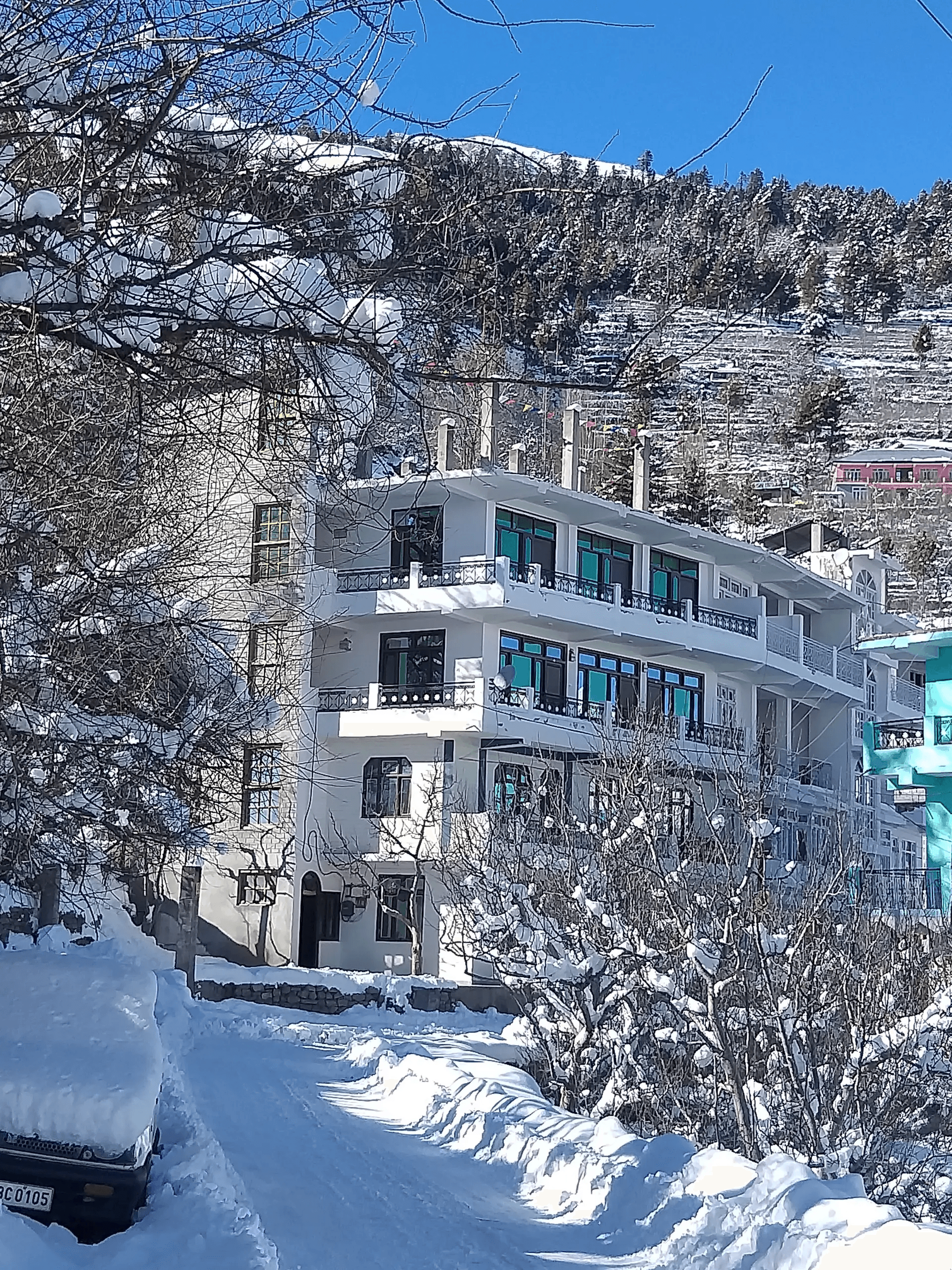 Hotel White Nest - Premium Hotel Image of Hotel White Nest located in Kalpa, Kinnaur